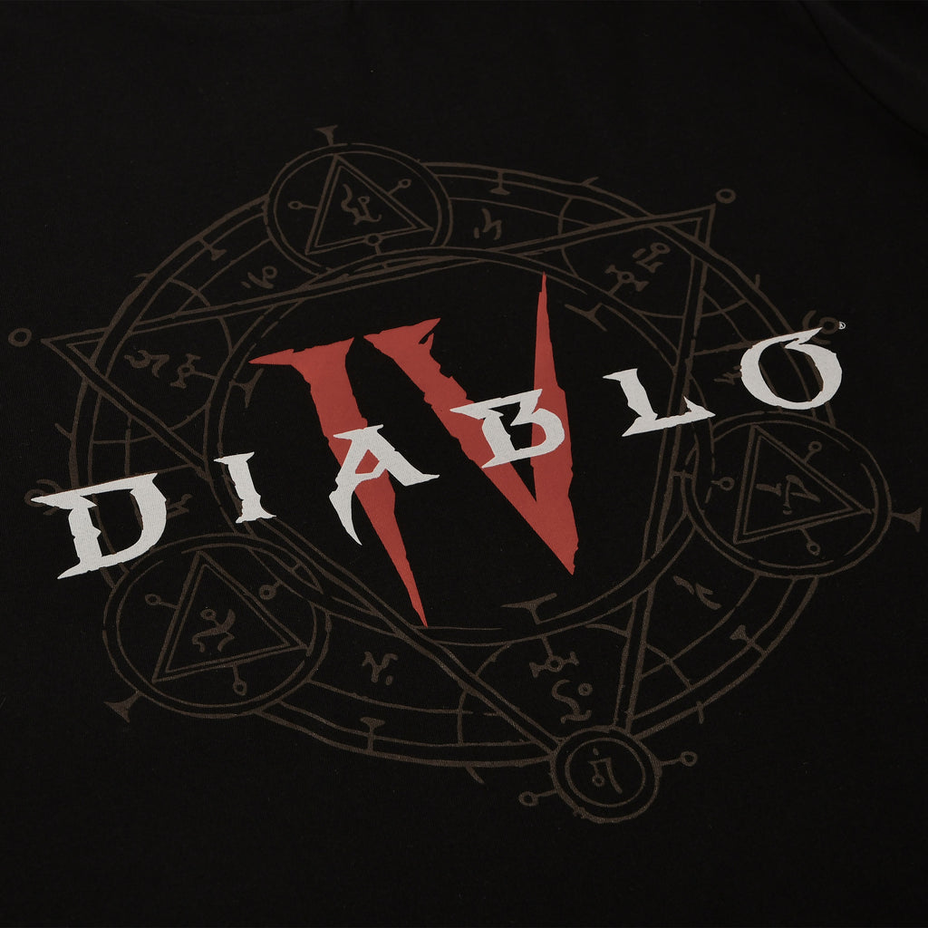 Product image Diablo IV - Hexagram Logo T-Shirt Black