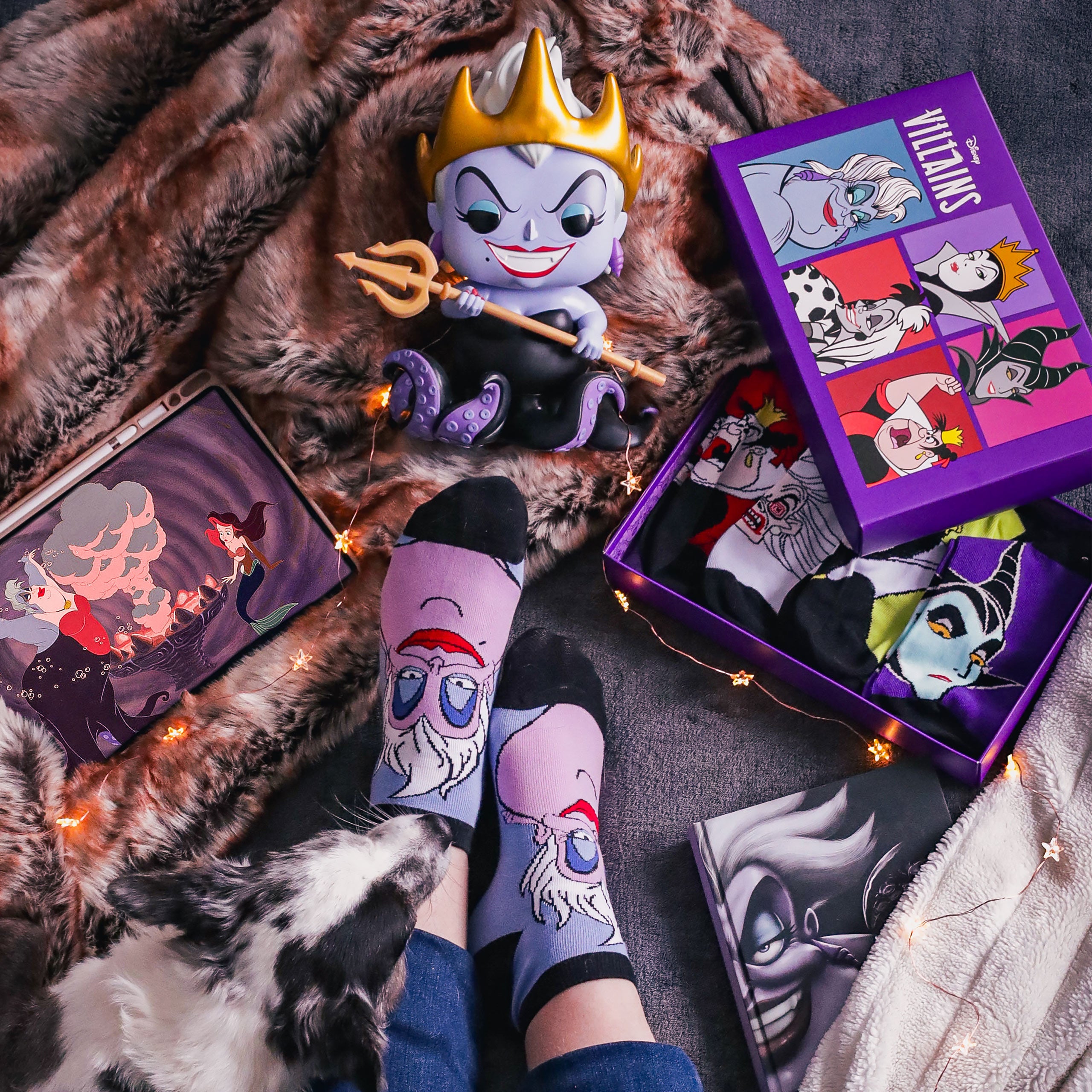 Produktbild Disney - Villains Bad Girls Sneaker Socken 5er Set