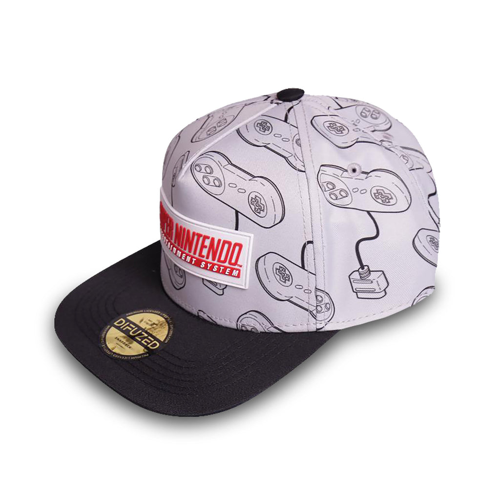 Nintendo - Controller Entertainment System Snapback Cap