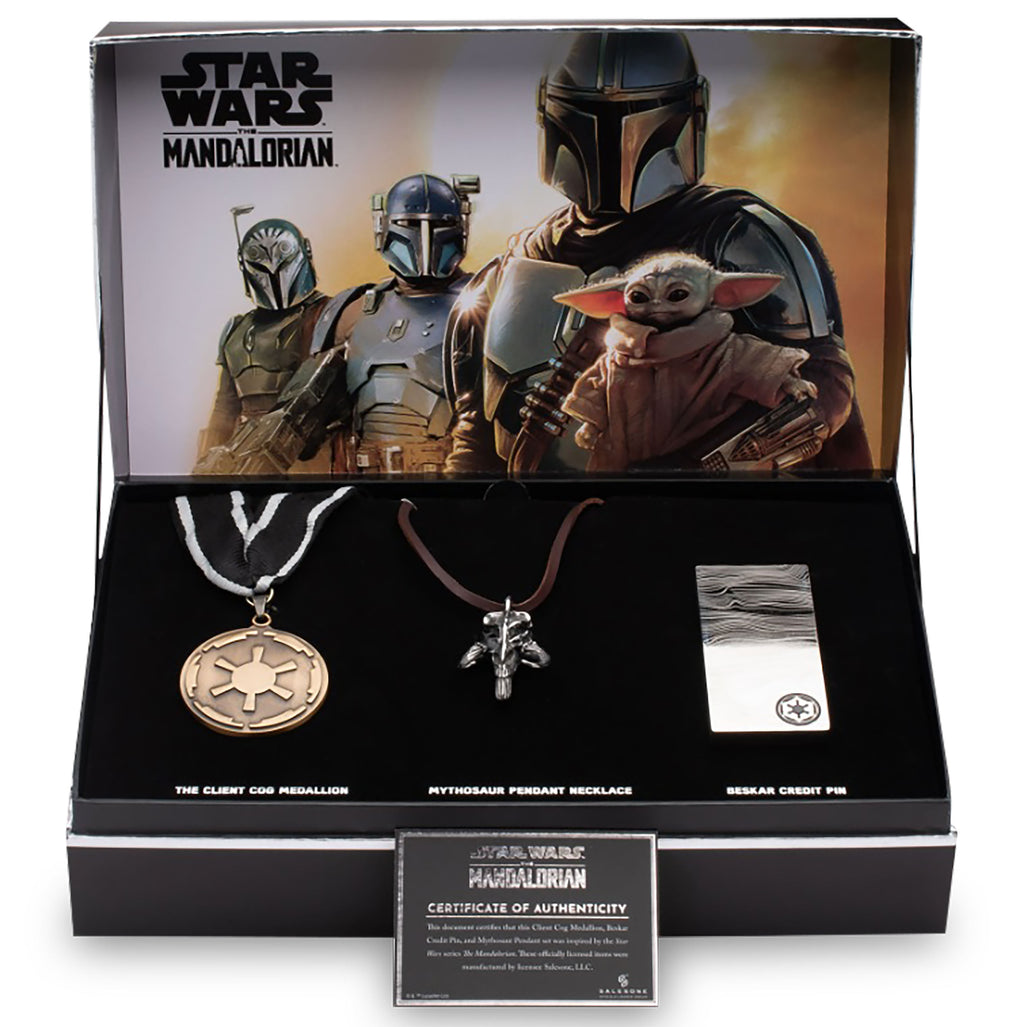 Produktbild Mandalorian Bounty Hunter Schmuckset Deluxe - Star Wars The Mandalorian
