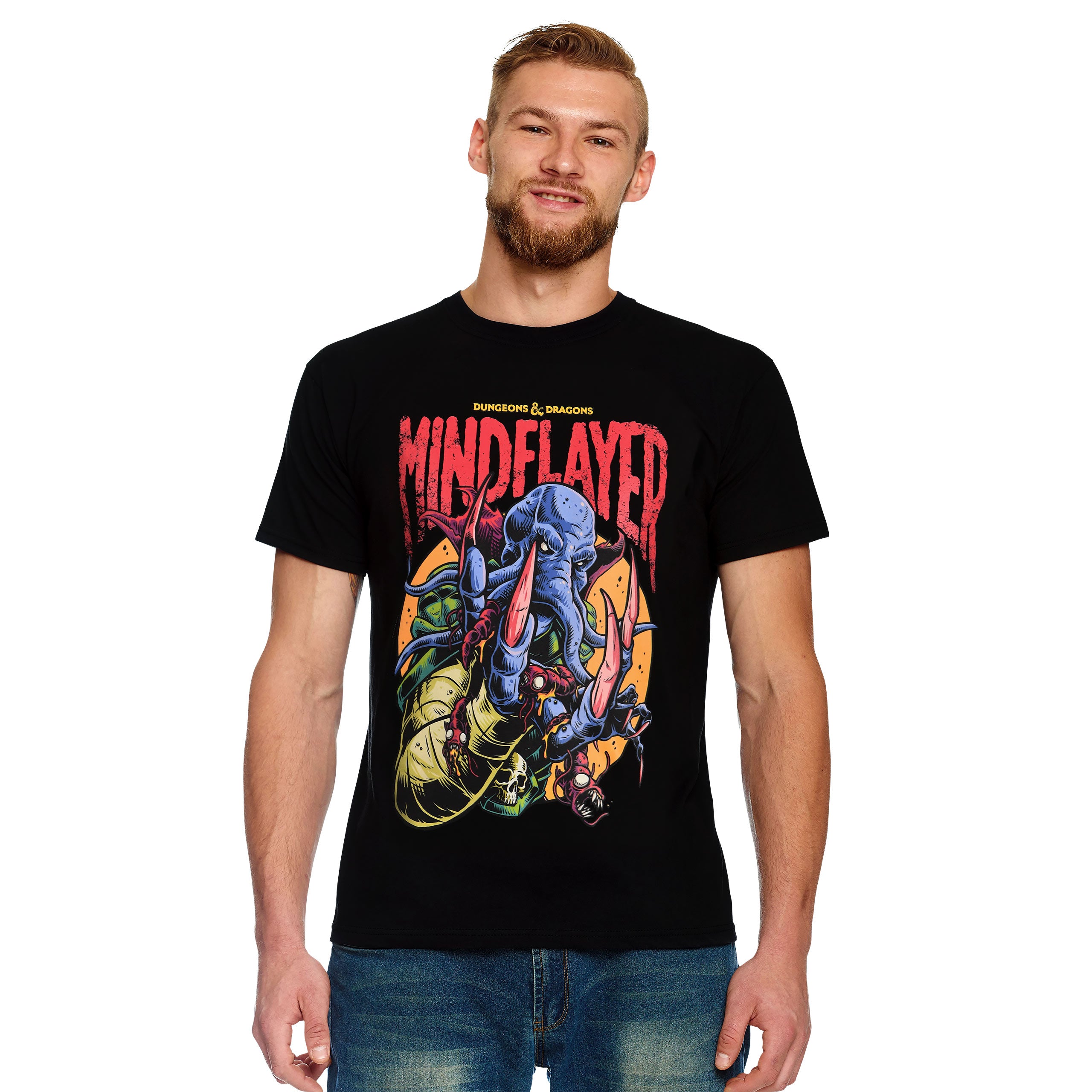 Produktbild Dungeons & Dragons - Mindflayer T-Shirt schwarz