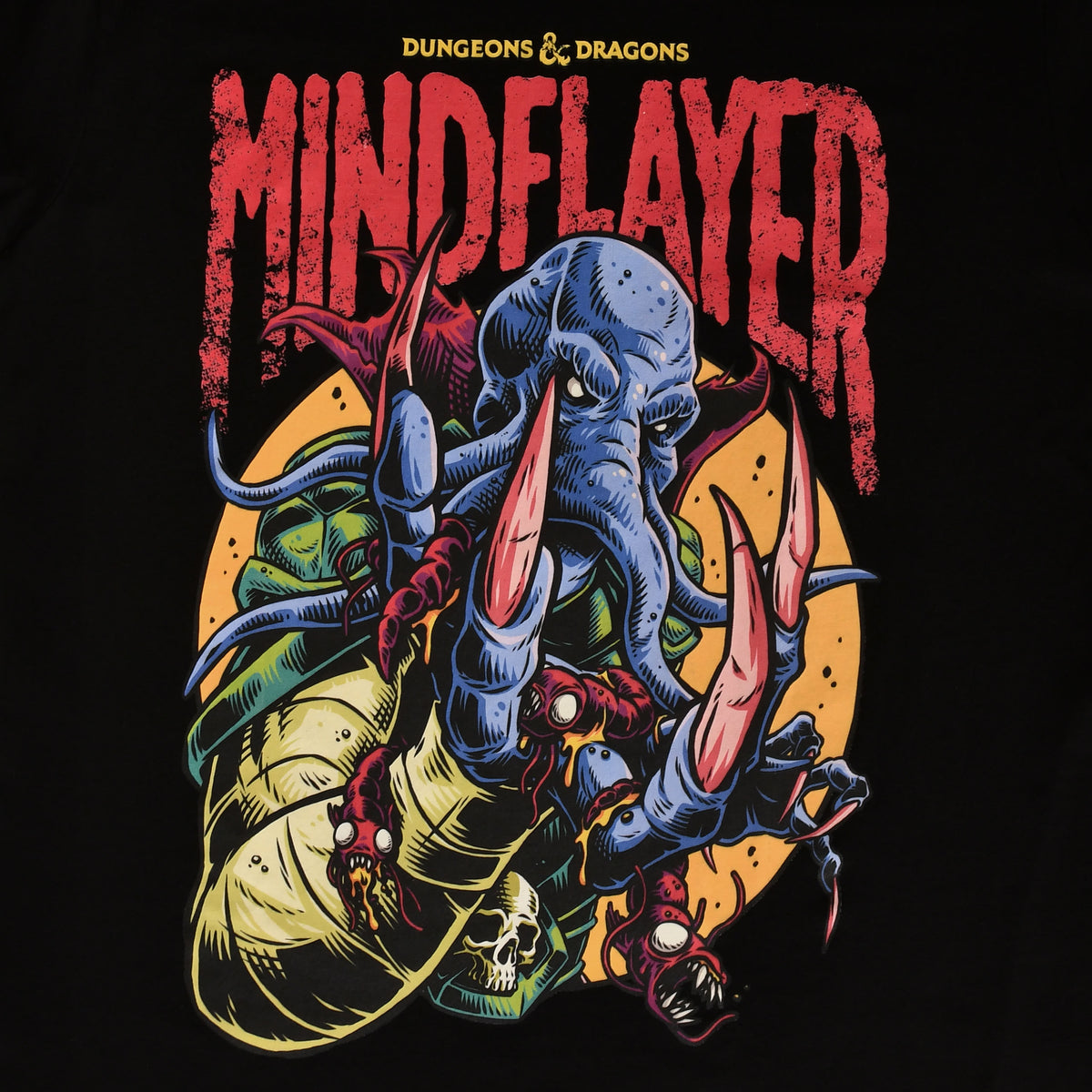 Produktbild Dungeons & Dragons - Mindflayer T-Shirt schwarz