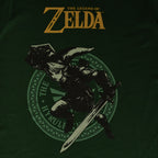 Produktbild Zelda - Link Pose T-Shirt grün