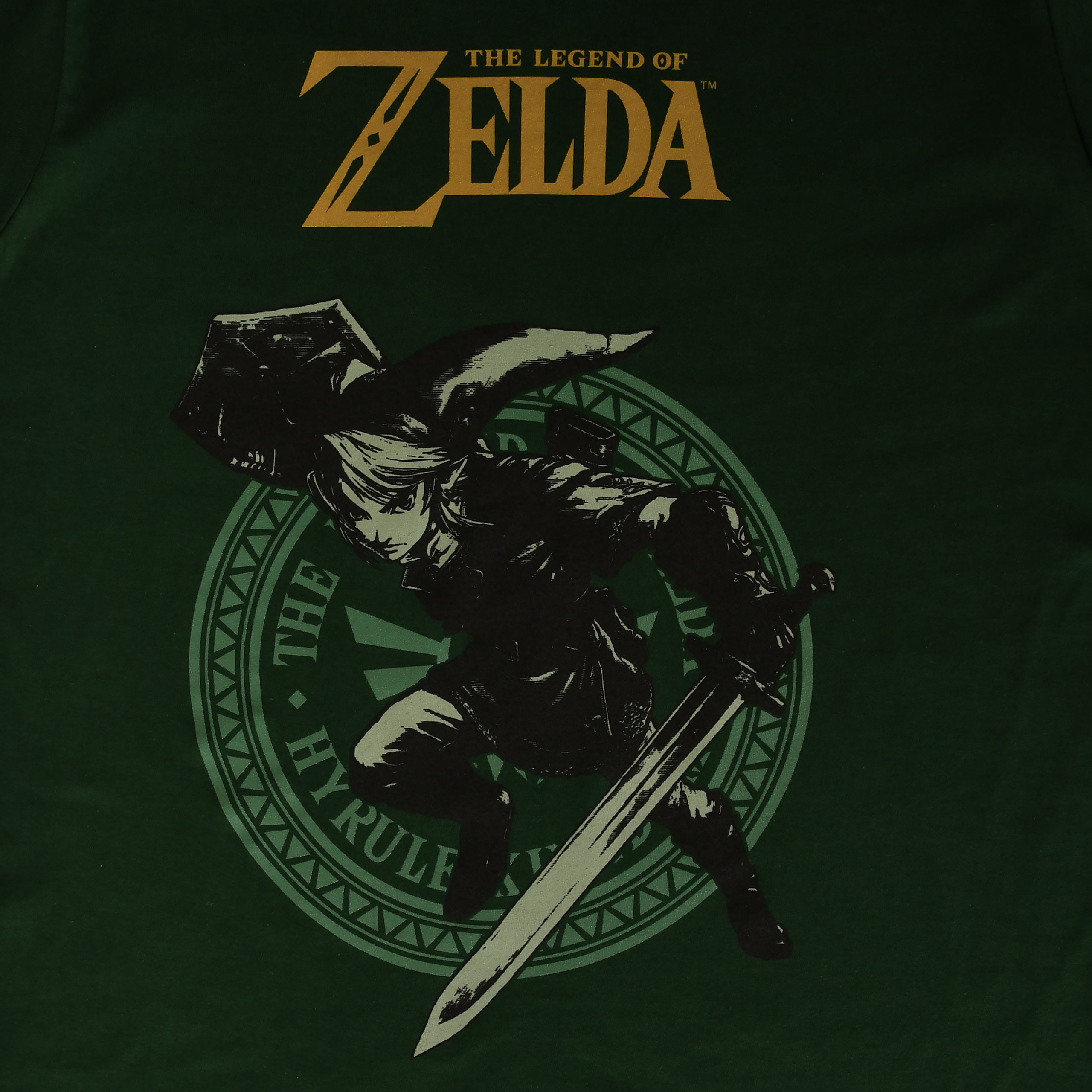 Produktbild Zelda - Link Pose T-Shirt grün