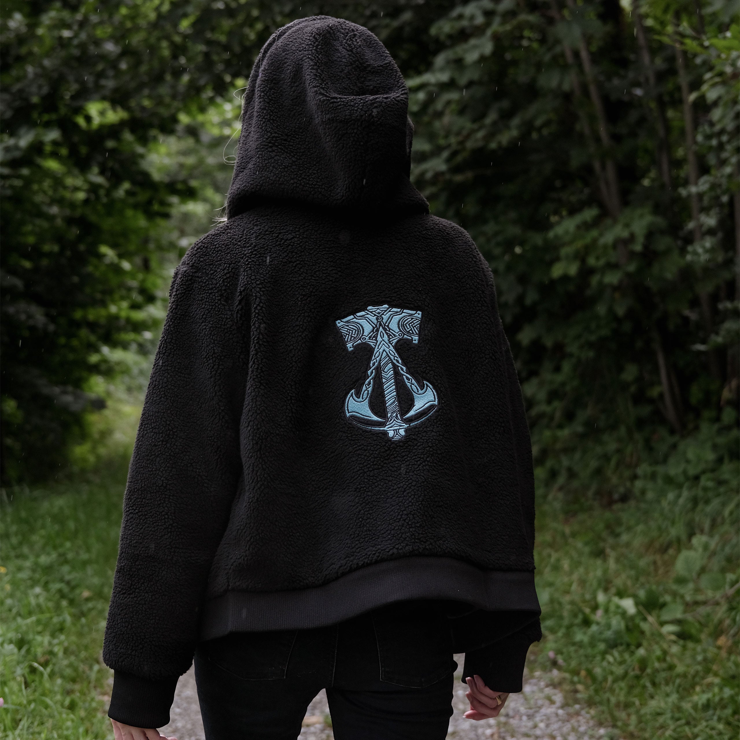 Product image Assassins Creed - Valhalla Teddy Hoodie black