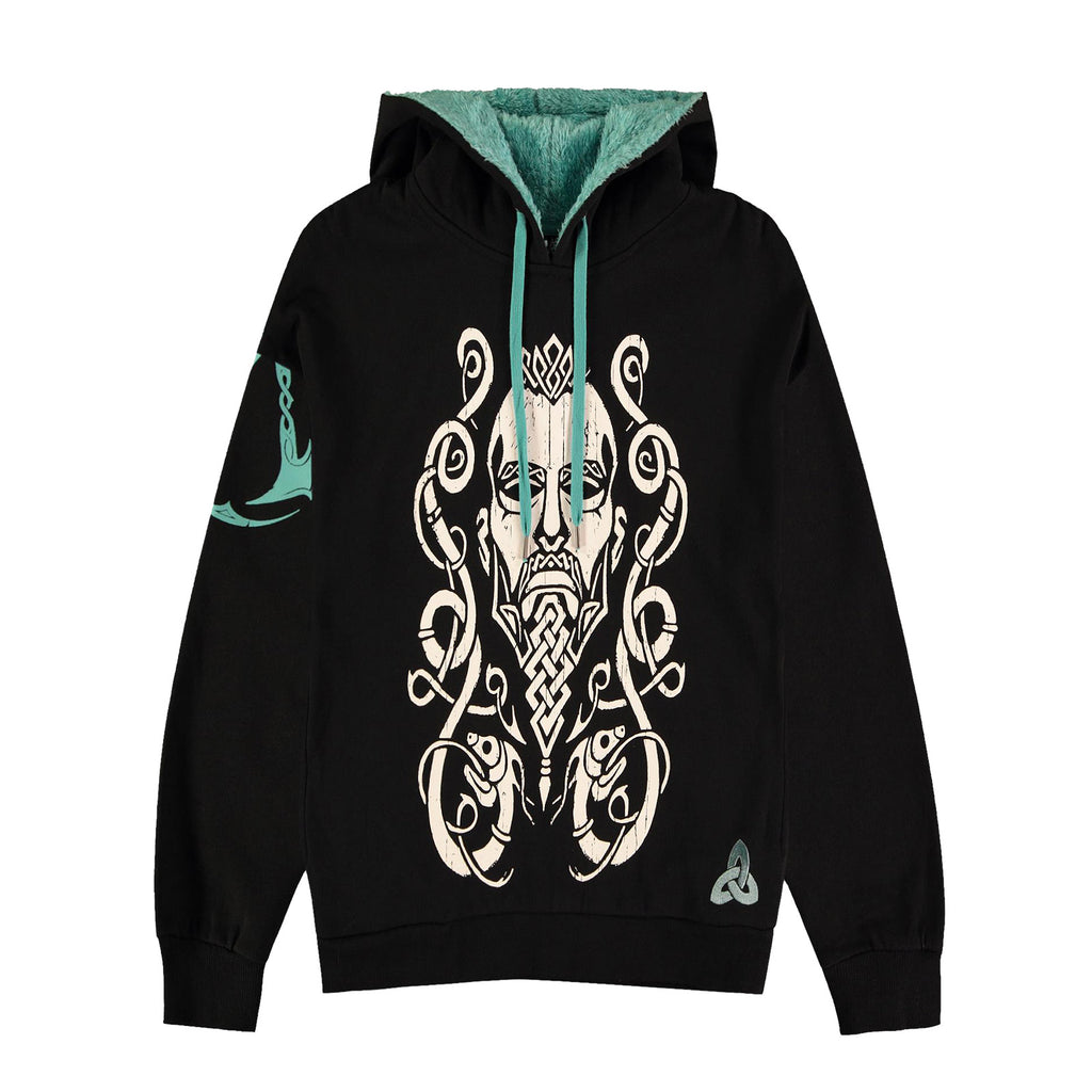 Produktbild Assassins Creed - Valhalla Mask Hoodie schwarz