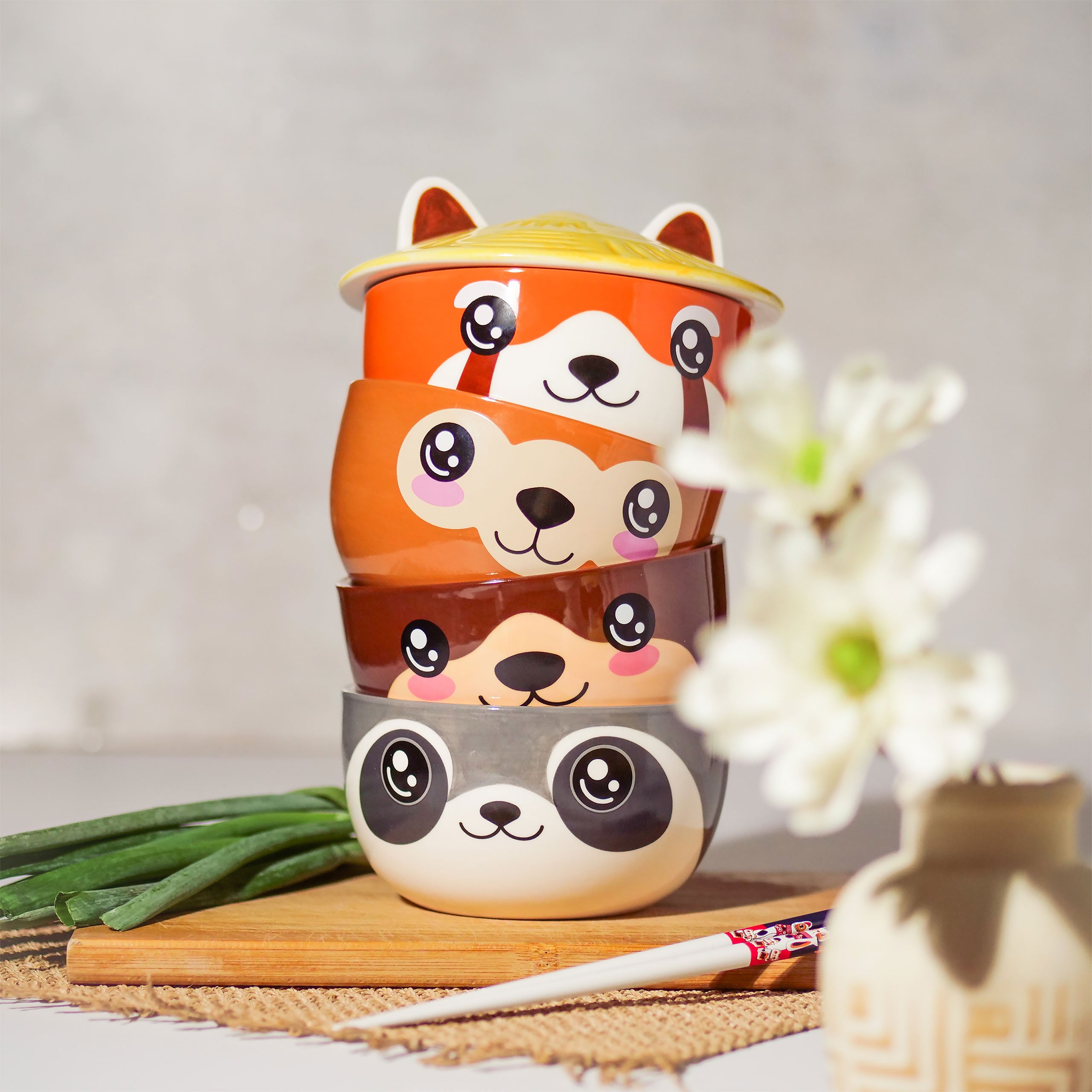 Produktbild Otter Kawaii Schale mit Deckel für Anime Fans