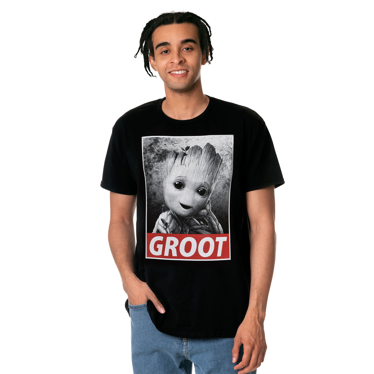 Produktbild Baby Groot T-Shirt schwarz - Marvel