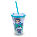 Produktbild Demon Slayer - Tanjiro Kamado Trinkbecher mit Strohhalm