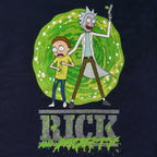Produktbild Rick and Morty - Portal T-Shirt blau