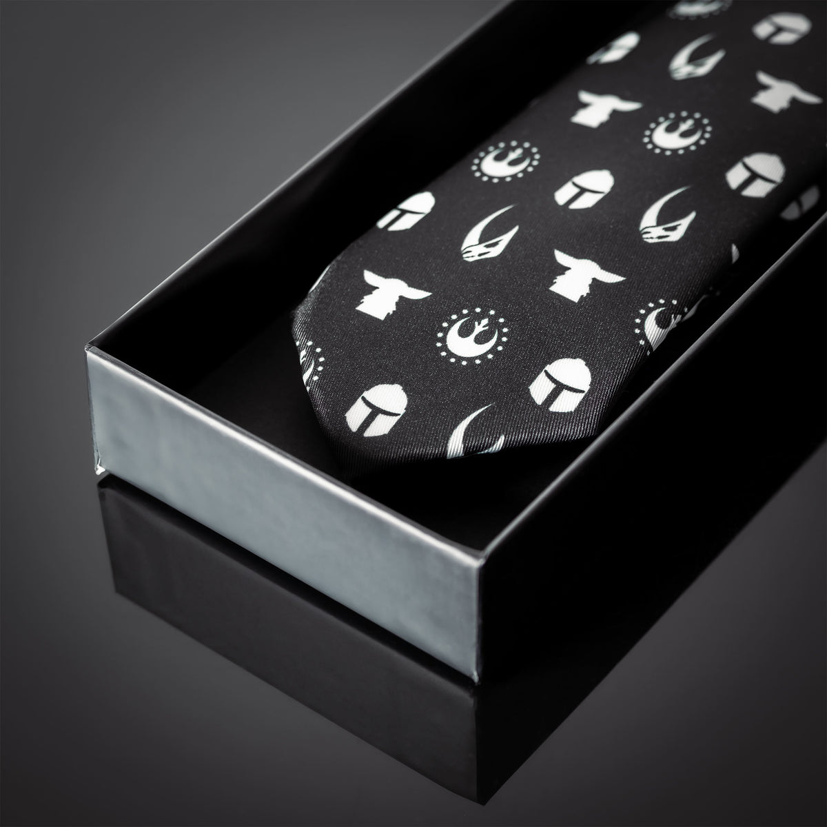 Produktbild The Mandalorian Symbols Krawatte - Star Wars