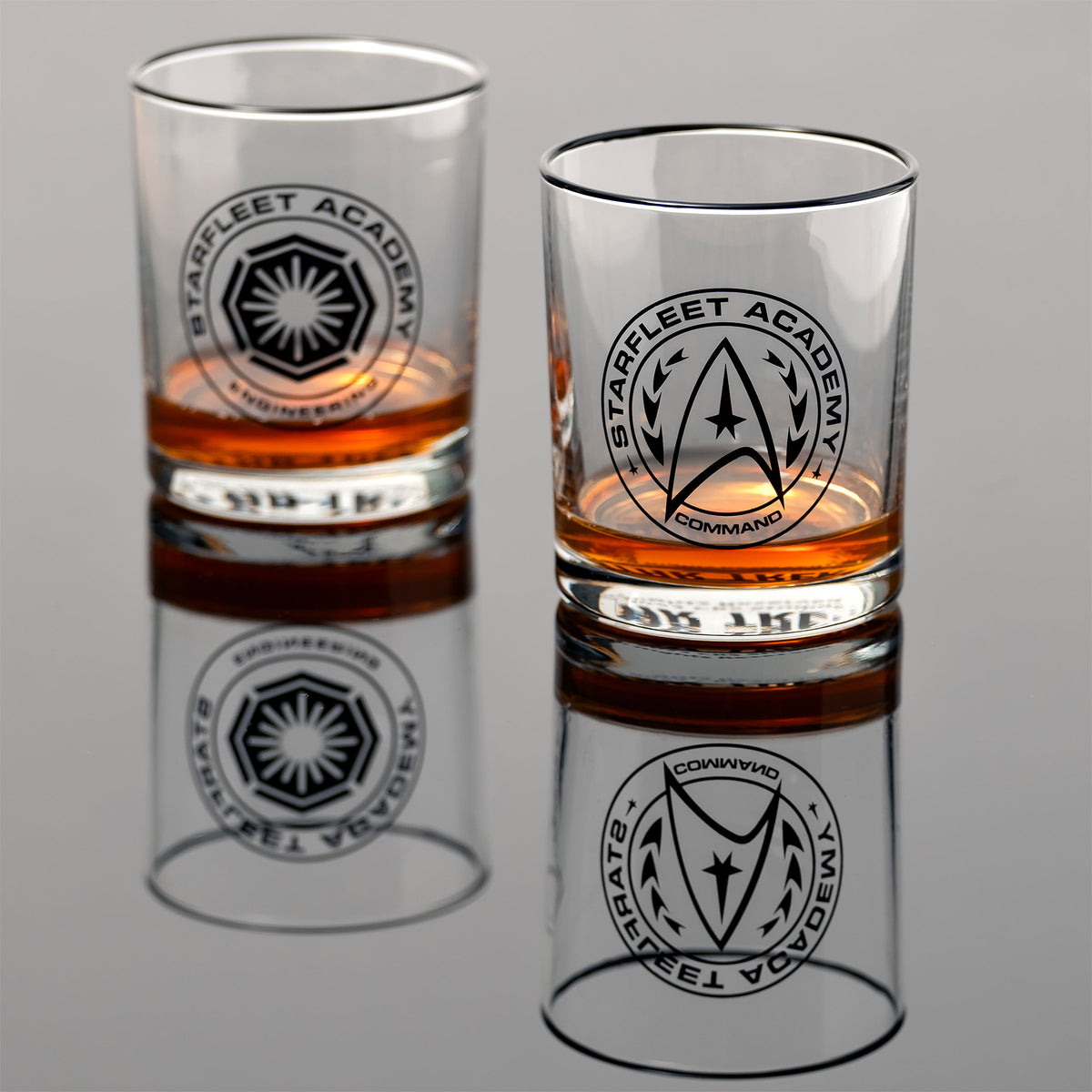 Produktbild Starfleet Academy Gläser 4er Set - Star Trek
