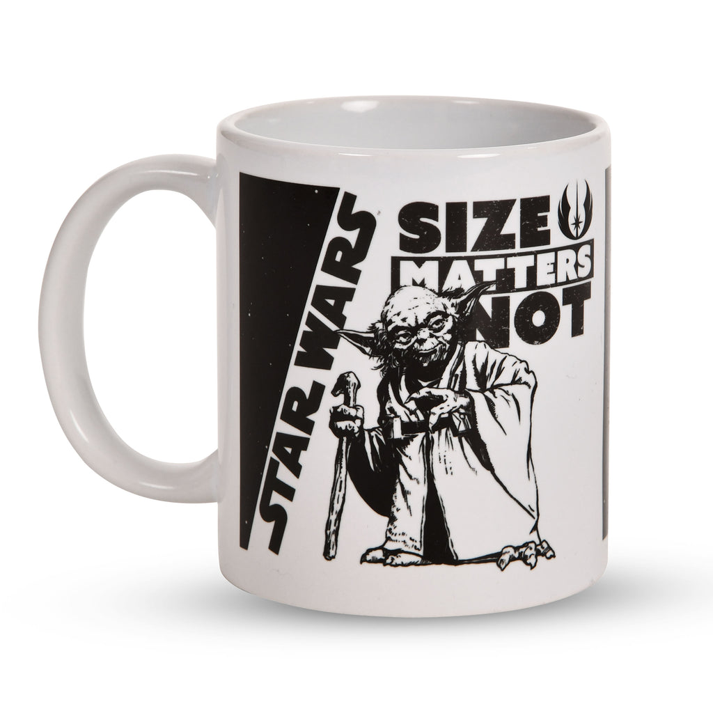 Produktbild Star Wars - Size Matters Not Tasse