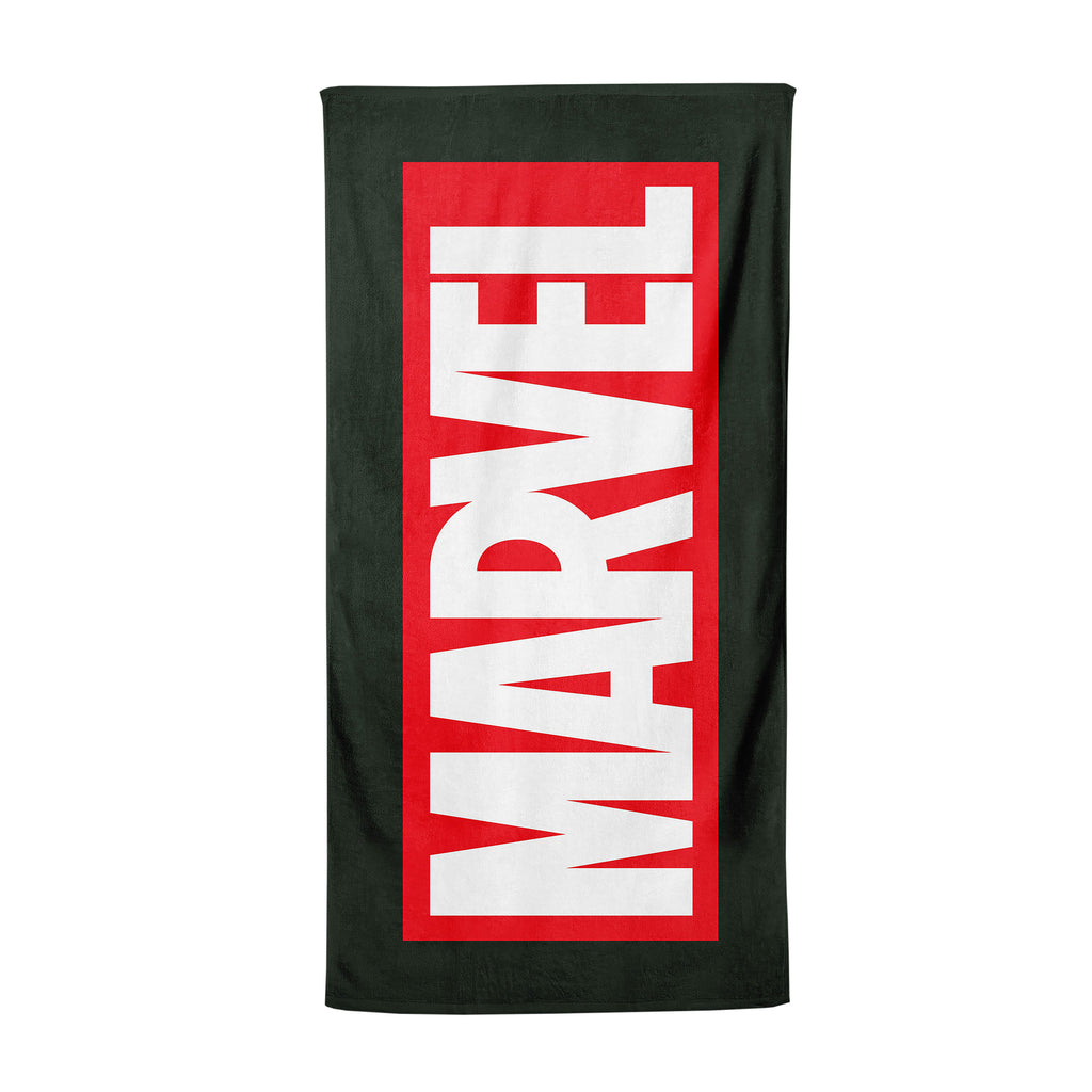 Produktbild Marvel - Logo Badetuch schwarz