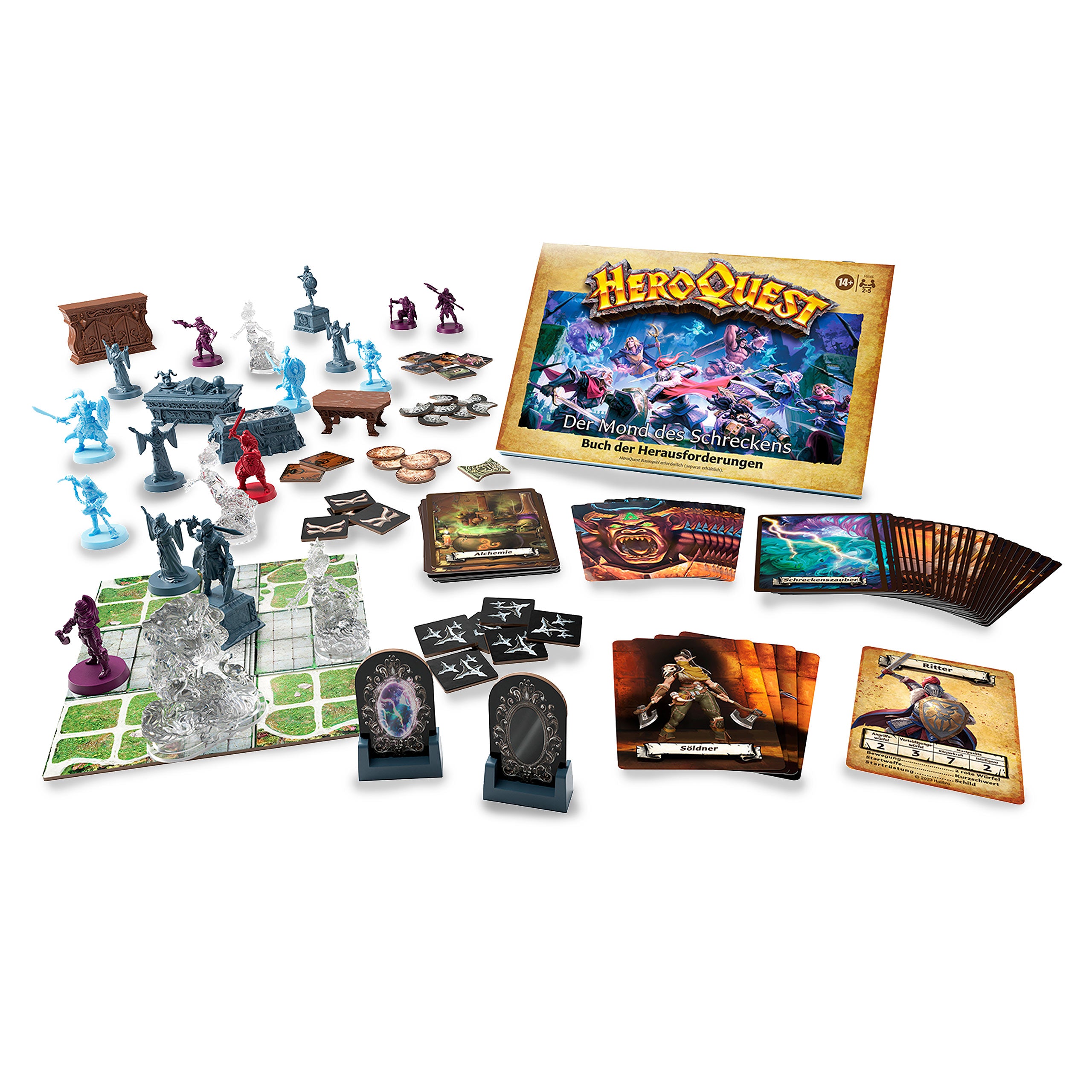 Produktbild HeroQuest - Avalon Hill Der Mond des Schreckens Abenteuerpack Deutsche Ausgabe
