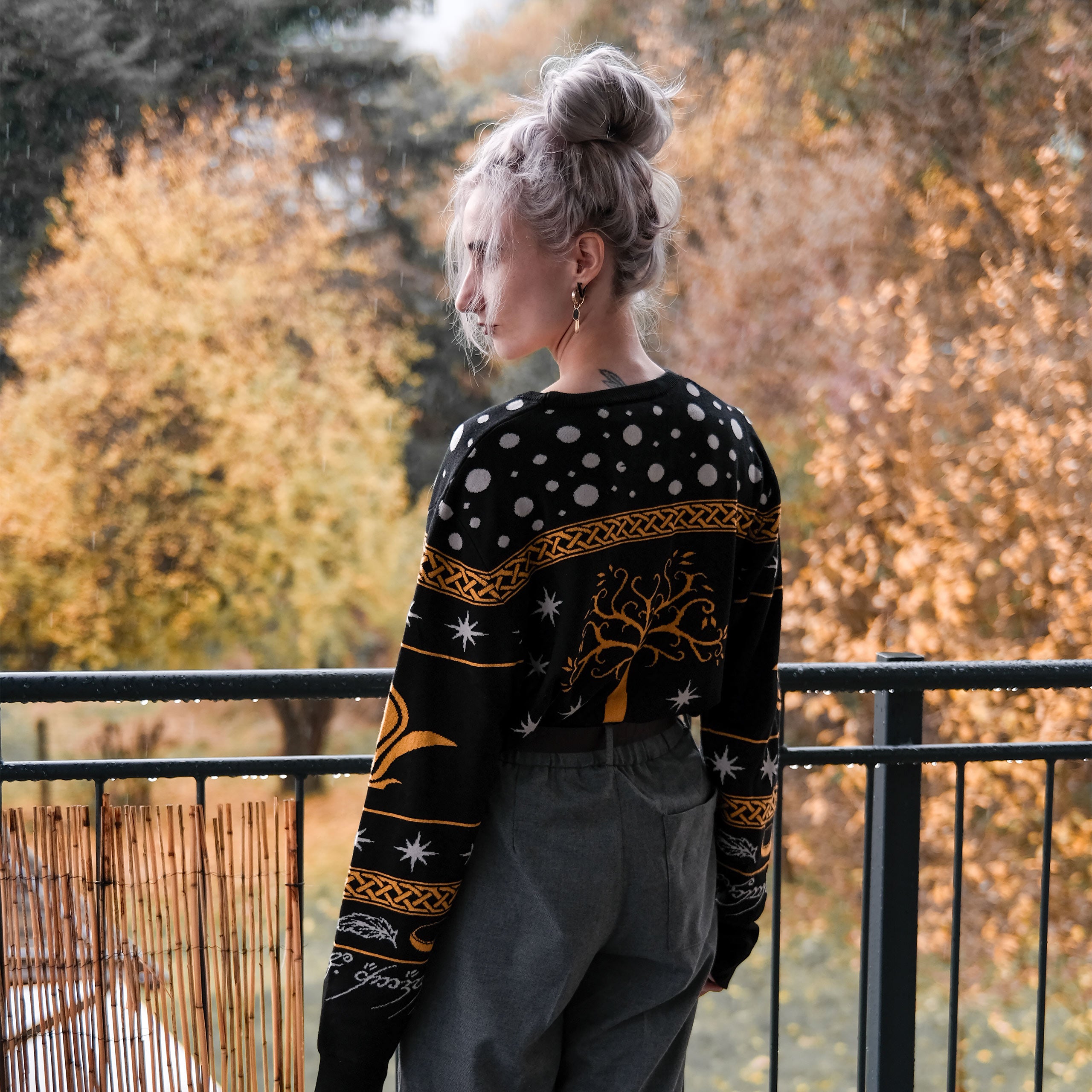 Produktbild Der Herr der Ringe - Baum von Gondor Strickpullover
