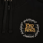 Produktbild Der Herr der Ringe - Karte von Mittelerde Hoodie schwarz