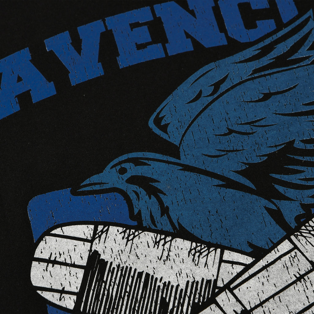 Produktbild Ravenclaw Quidditch College T-Shirt schwarz - Harry Potter