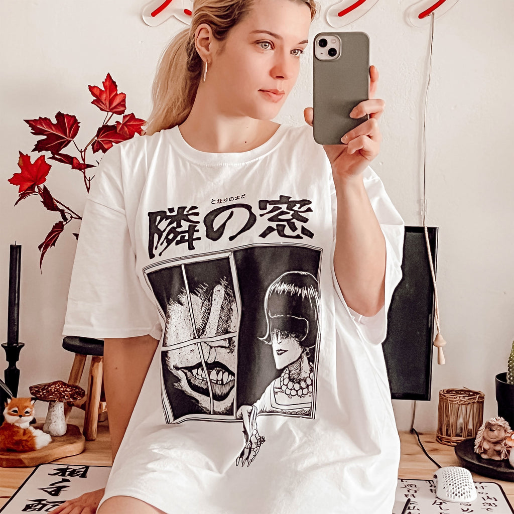 Produktbild Junji Ito - Window T-Shirt weiß
