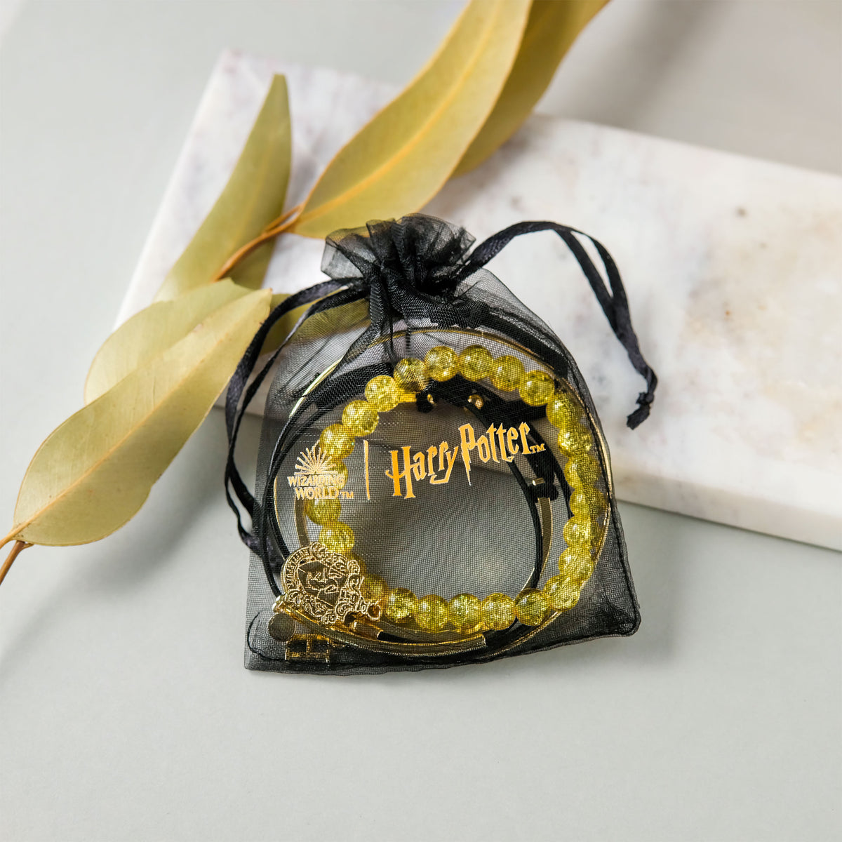 Produktbild Harry Potter - Hufflepuff Armbänder 5er Set