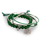 Product image Harry Potter - Slytherin Bracelets 5-piece Set