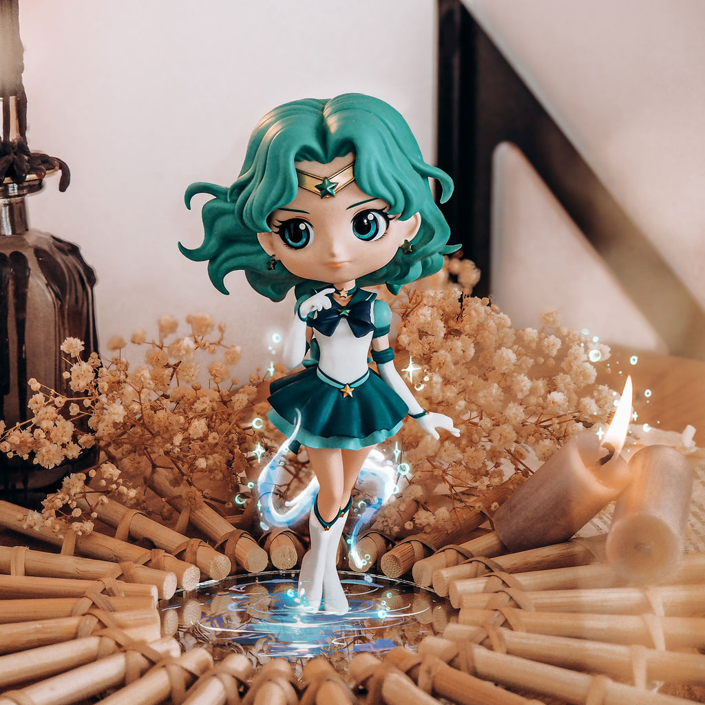 Sailor Moon Cosmos - Sailor Neptun Q Posket Figur Version B