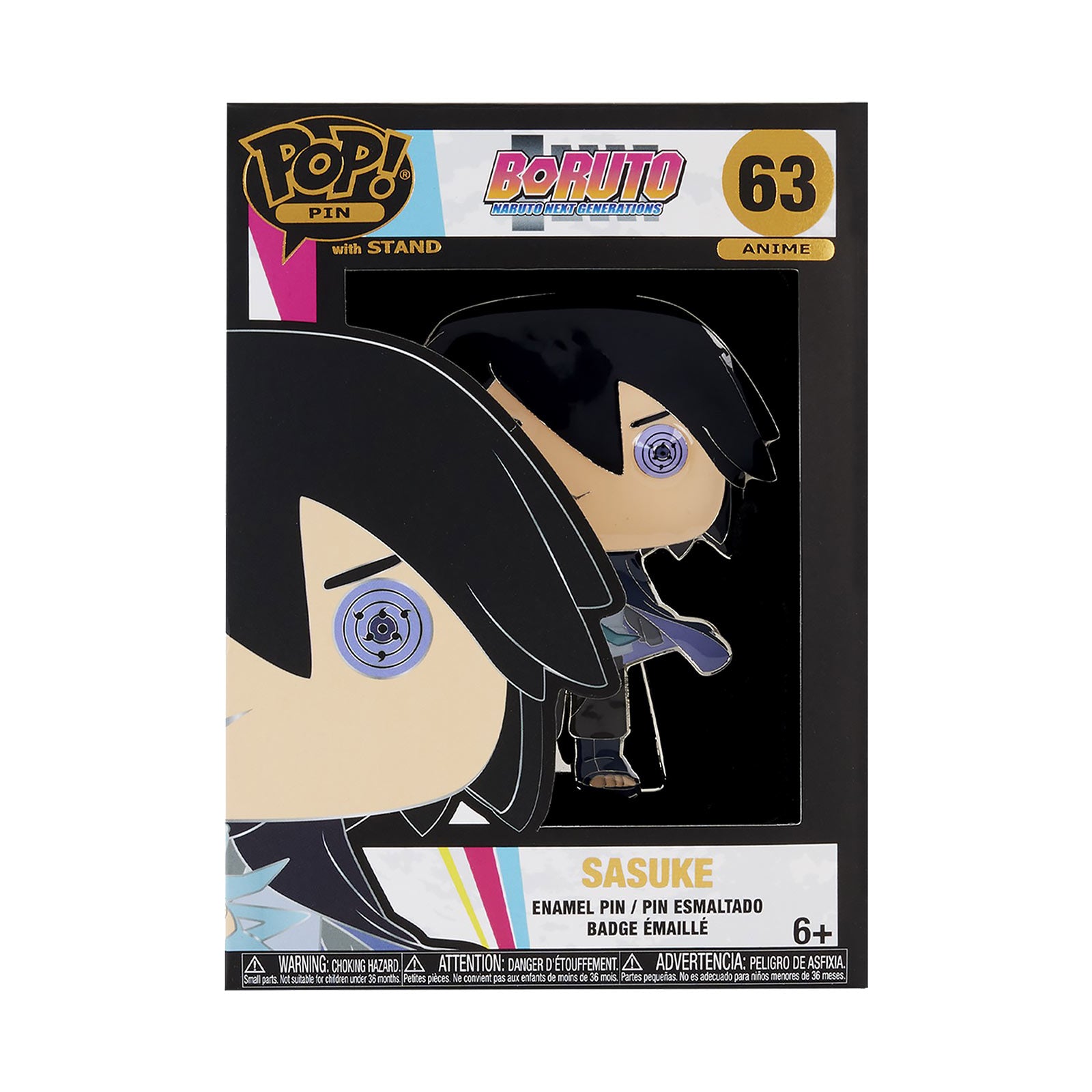 Produktbild Boruto Next Generations - Sasuke Funko Pop Pin 10 cm