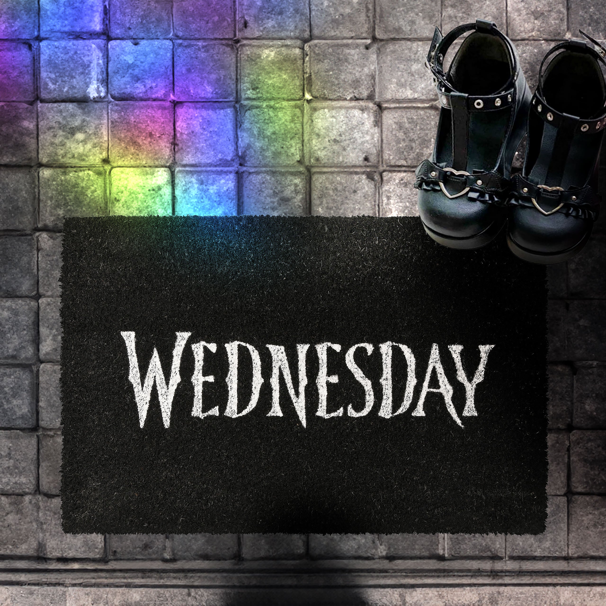 Produktbild Wednesday - Logo Fußmatte
