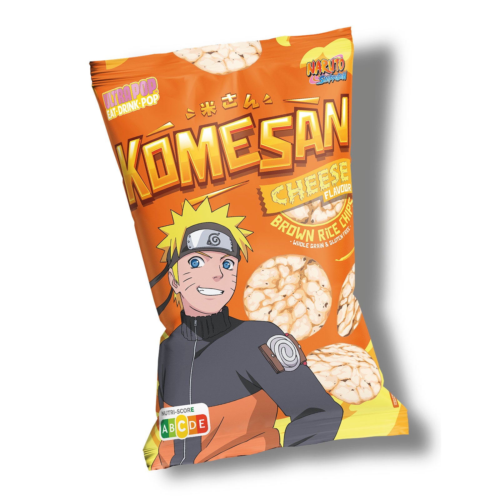 Produktbild Naruto Uzumaki Vollkorn Puffreis Chips Käse