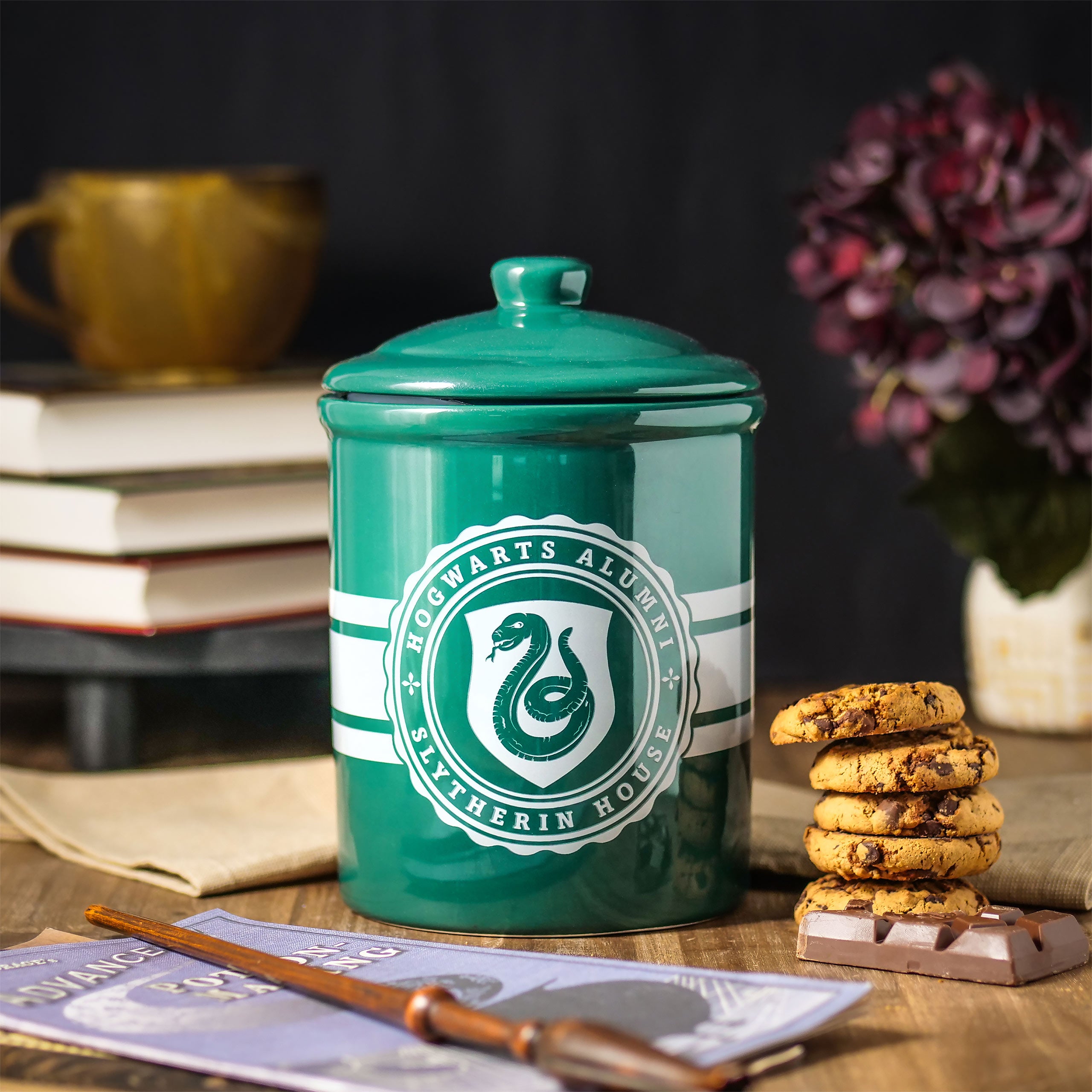 Produktbild Slytherin Hogwarts Alumni Keksdose - Harry Potter