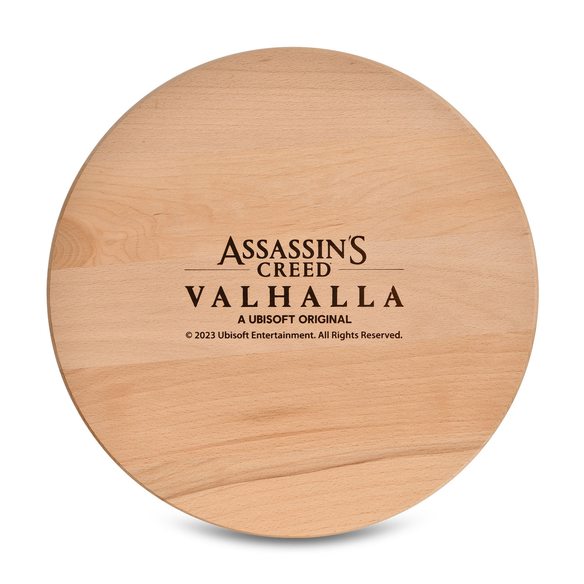 Produktbild Assassin's Creed - Valhalla Logo Schneidebrett Buche