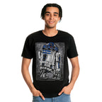 Produktbild Star Wars - R2D2 Portrait T-Shirt schwarz