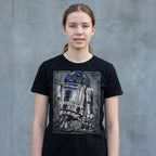 Produktbild Star Wars - R2D2 Portrait T-Shirt schwarz