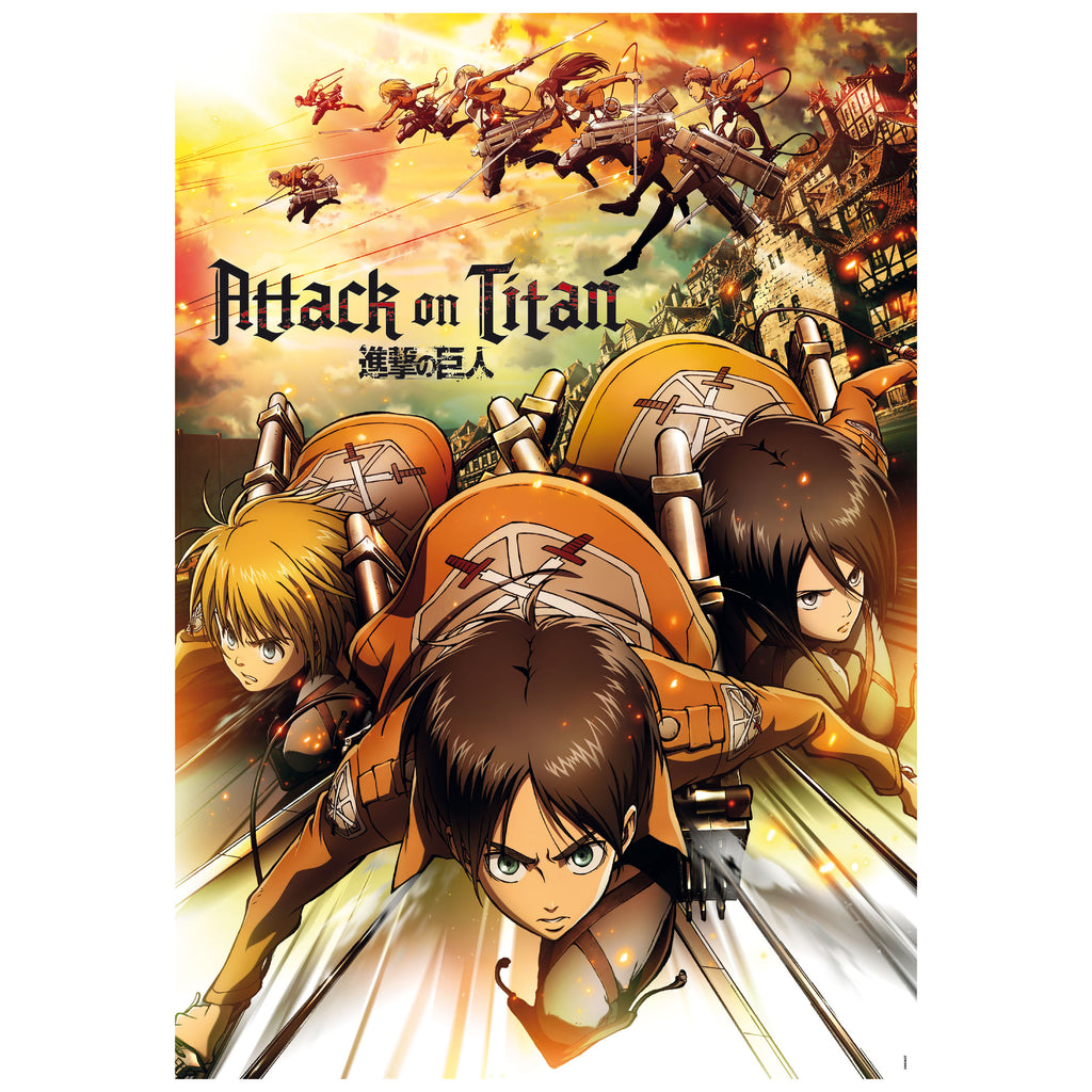 Produktbild Attack on Titan - Crew Puzzle