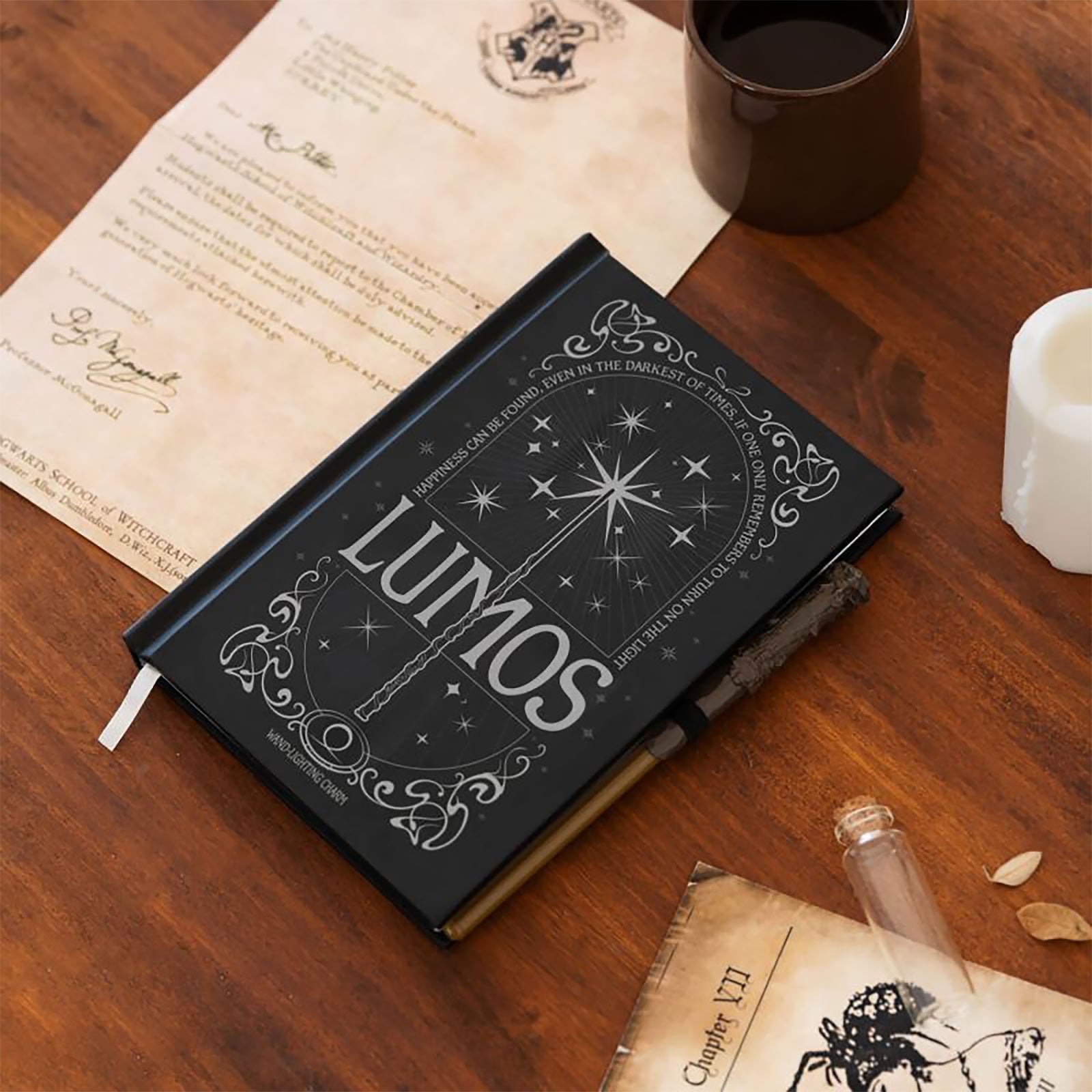 Produktbild Harry Potter - Lumos Maxima Notizbuch mit Lichteffekt