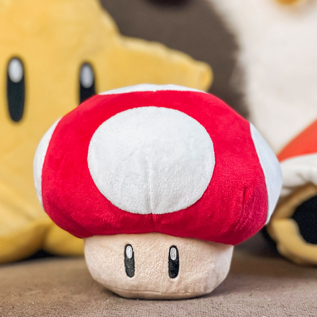 Super Mario - Super-Pilz Plüsch Figur