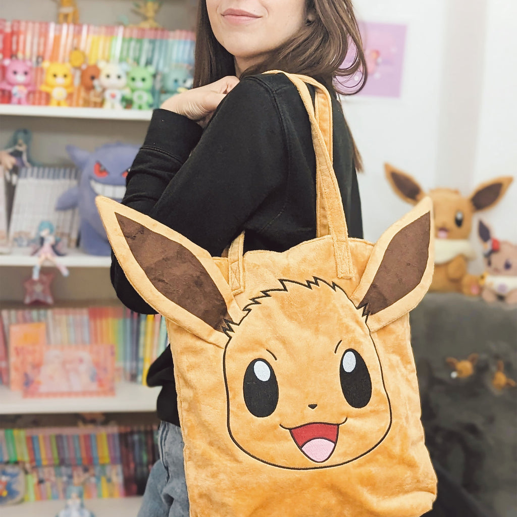Pokemon - Evoli Plüsch Shopper Tasche