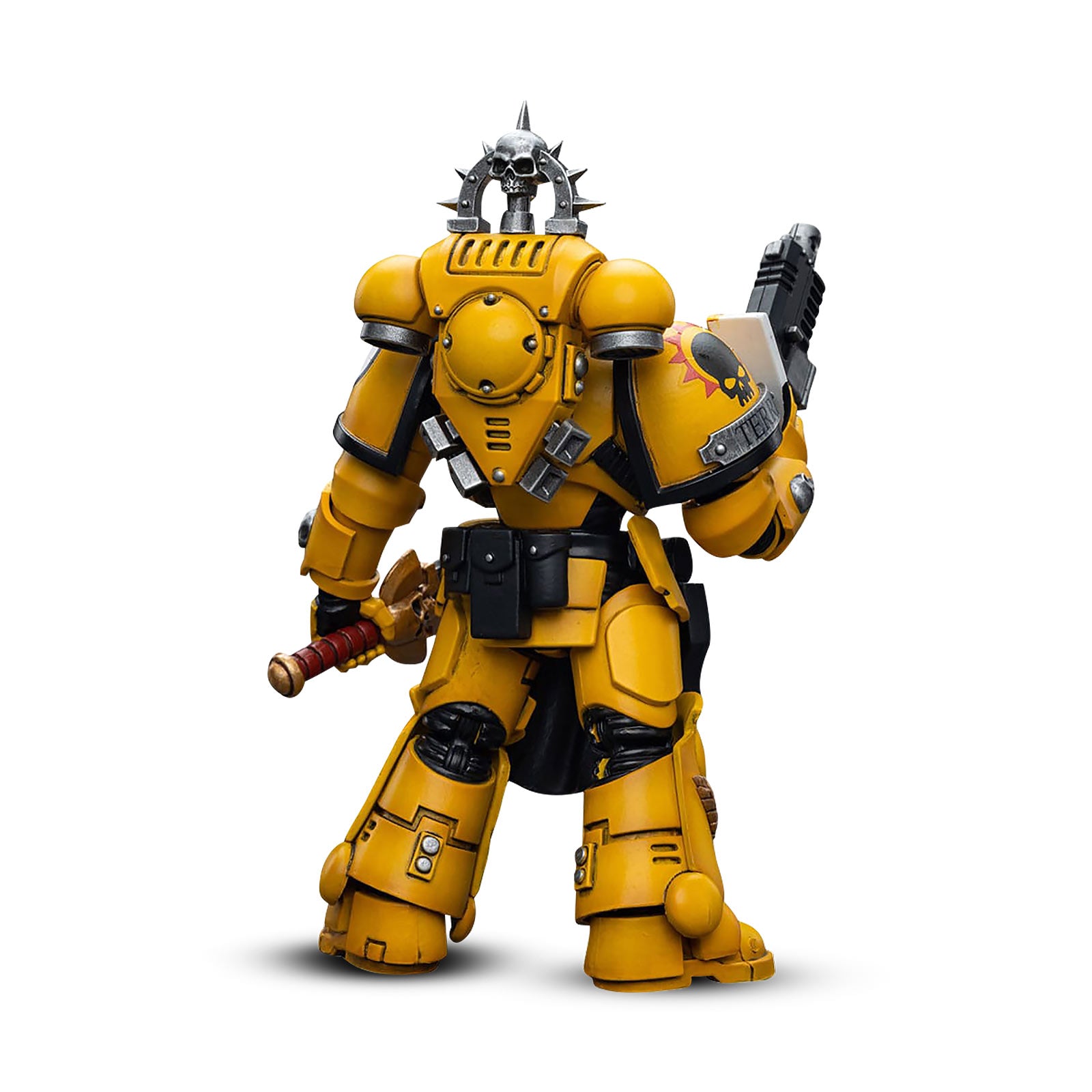 Produktbild Warhammer 40k - Imperial Fists Lieutenant mit Power Schwert Actionfigur 1:18