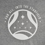 Produktbild Starfield - Into The Starfield T-Shirt grau