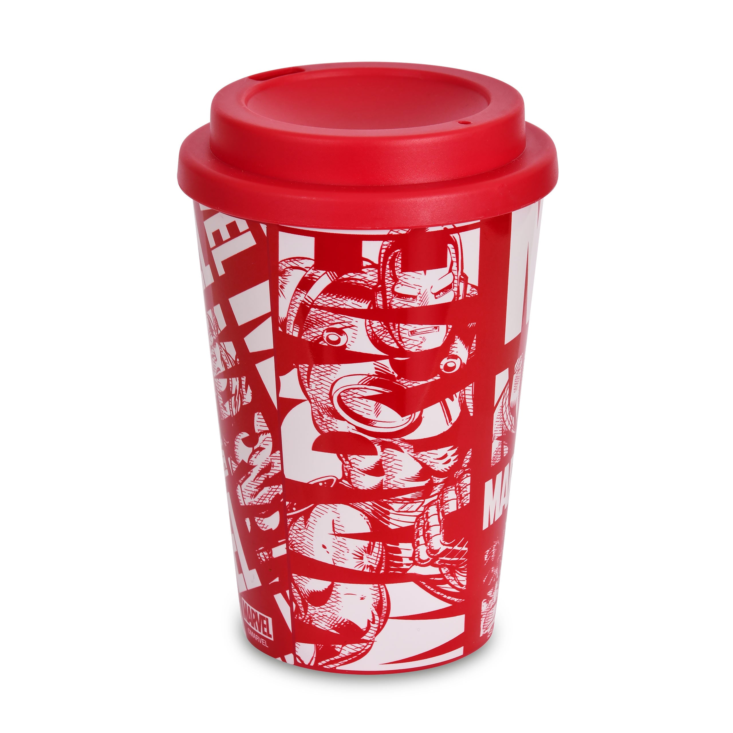 Produktbild Marvel - Comic Logo To Go Becher