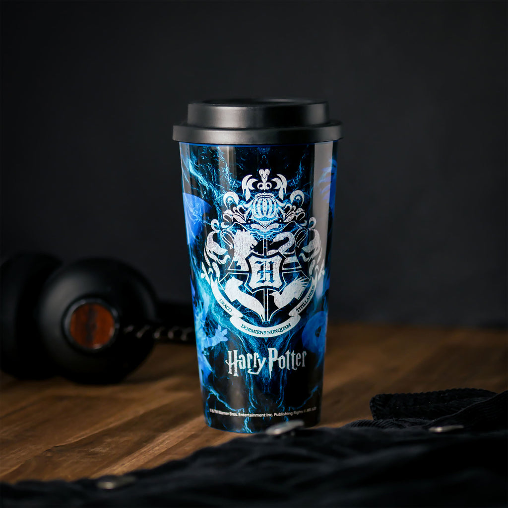 Produktbild Harry Potter - Hogwarts Wappen Logo To Go Becher