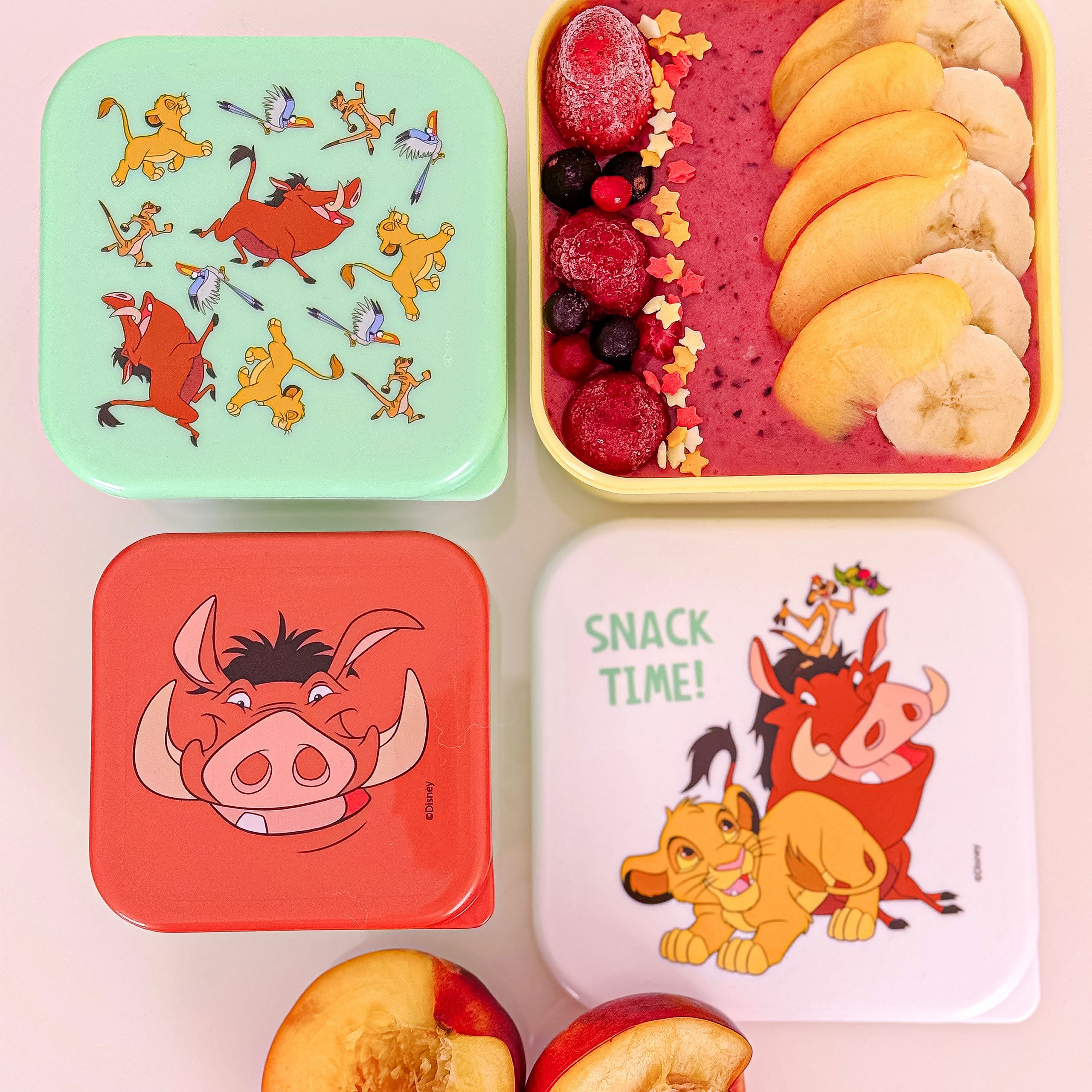 Produktbild König der Löwen - Simba and Friends Lunchbox 3er Set