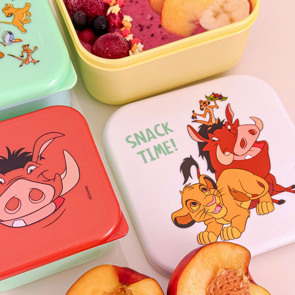 Produktbild König der Löwen - Simba and Friends Lunchbox 3er Set