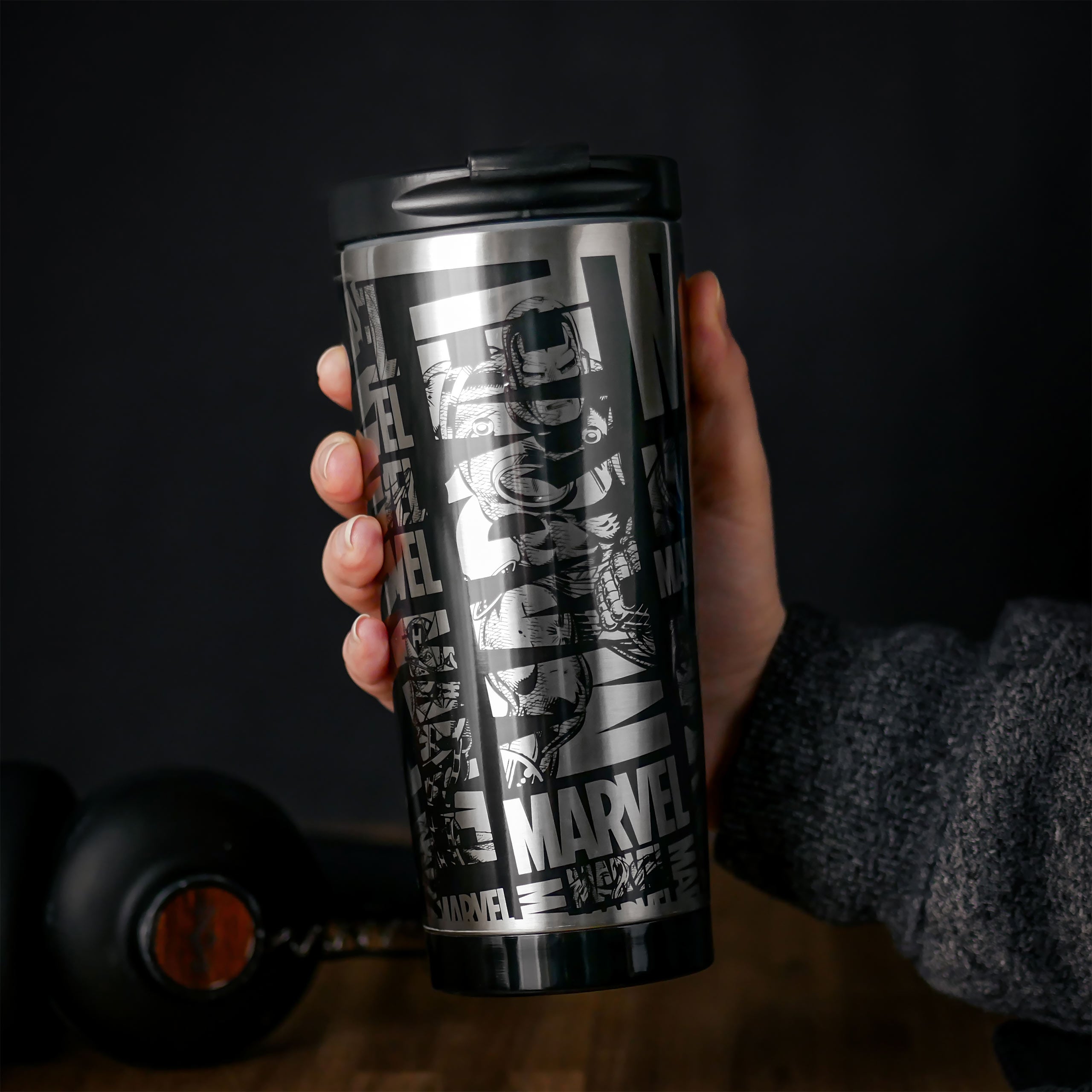 Produktbild Marvel - Logo To Go Becher