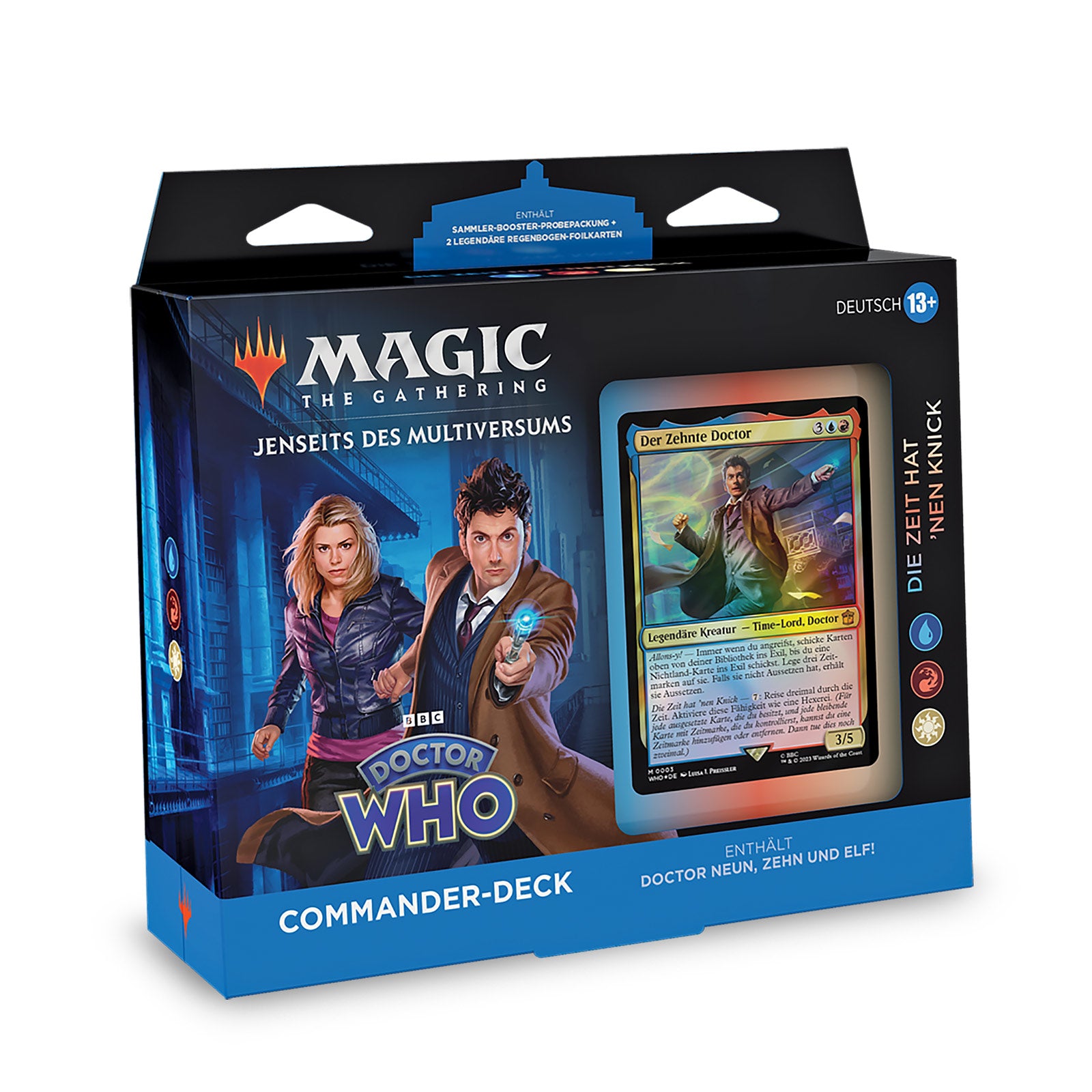 Produktbild Doctor Who Die Zeit hat 'nen Knick Commander Deck - Magic The Gathering