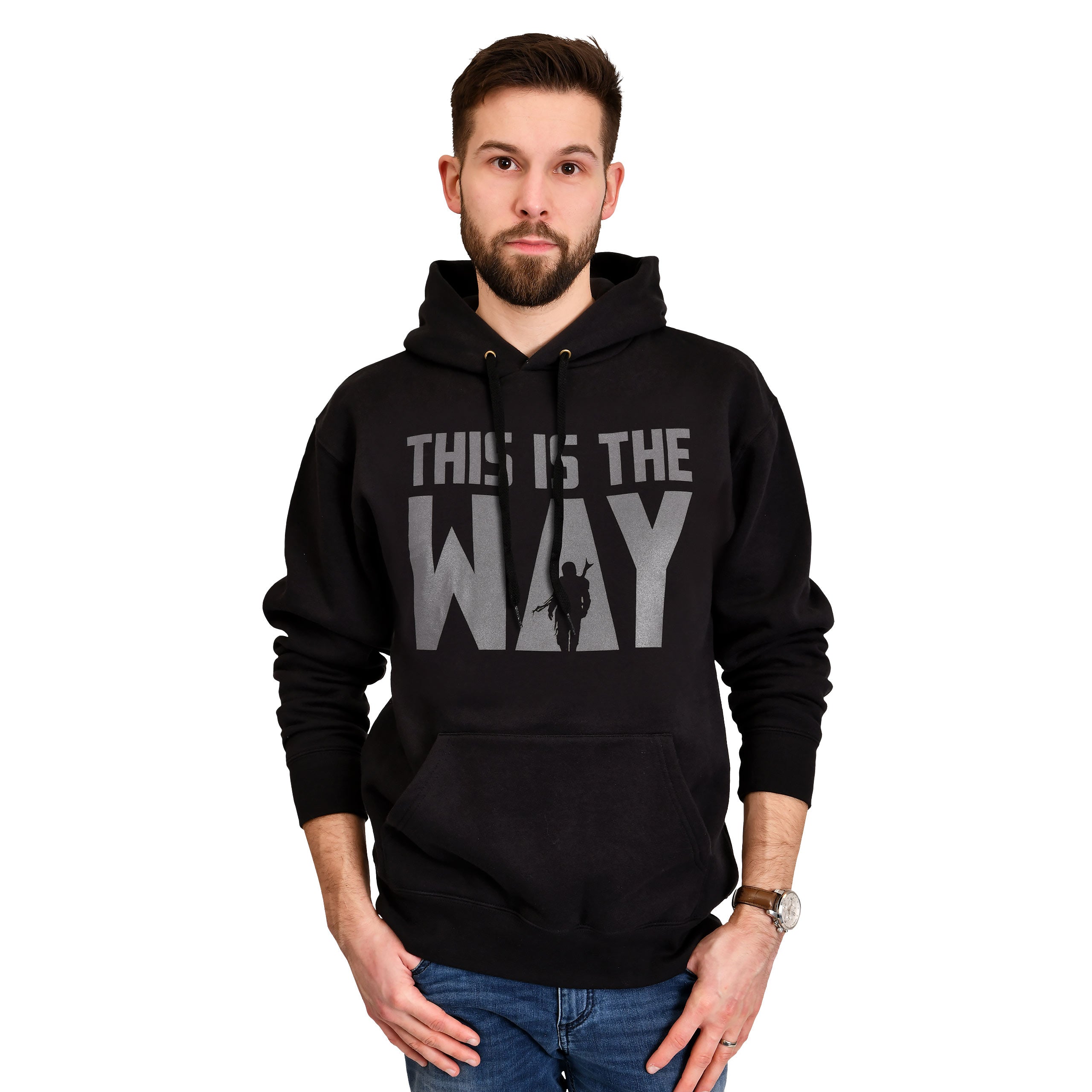 Produktbild This is the Way Hoodie für Star Wars Fans schwarz
