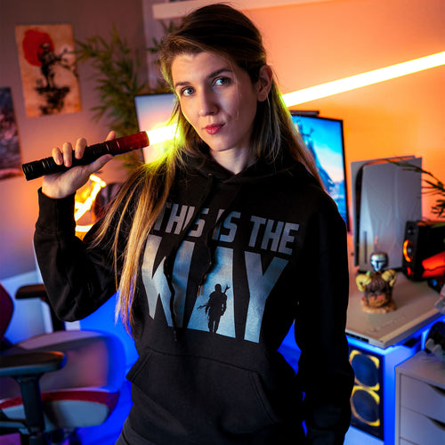 Produktbild This is the Way Hoodie für Star Wars Fans schwarz