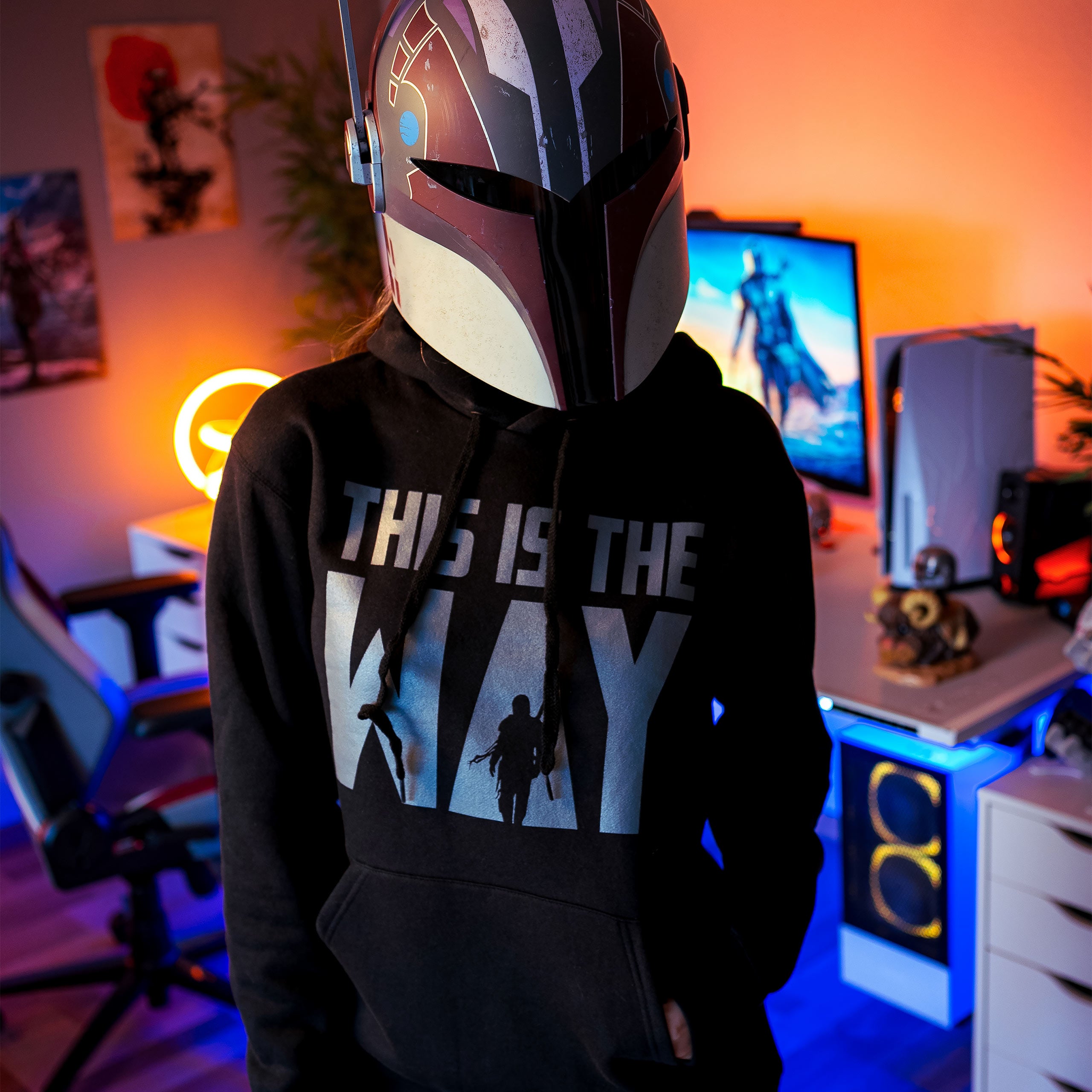 Produktbild This is the Way Hoodie für Star Wars Fans schwarz