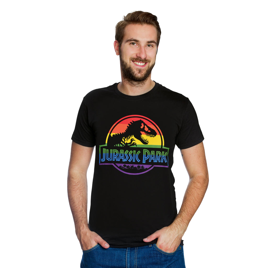 Produktbild Jurassic Park - Pride Logo T-Shirt schwarz