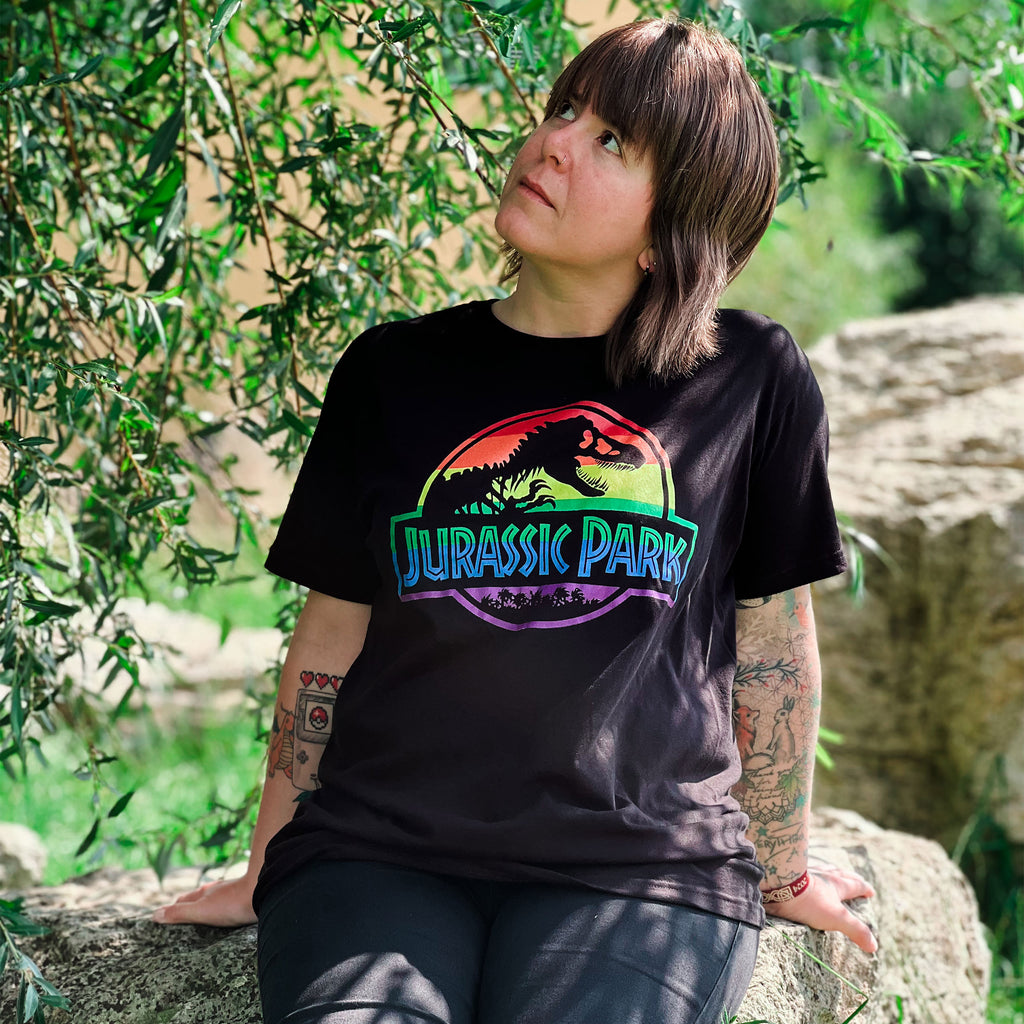 Produktbild Jurassic Park - Pride Logo T-Shirt schwarz